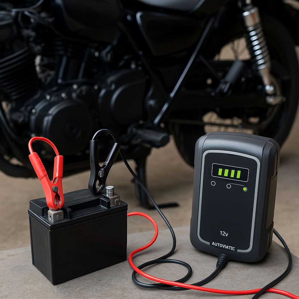 how long does it take to charge motorcycle battery gel
