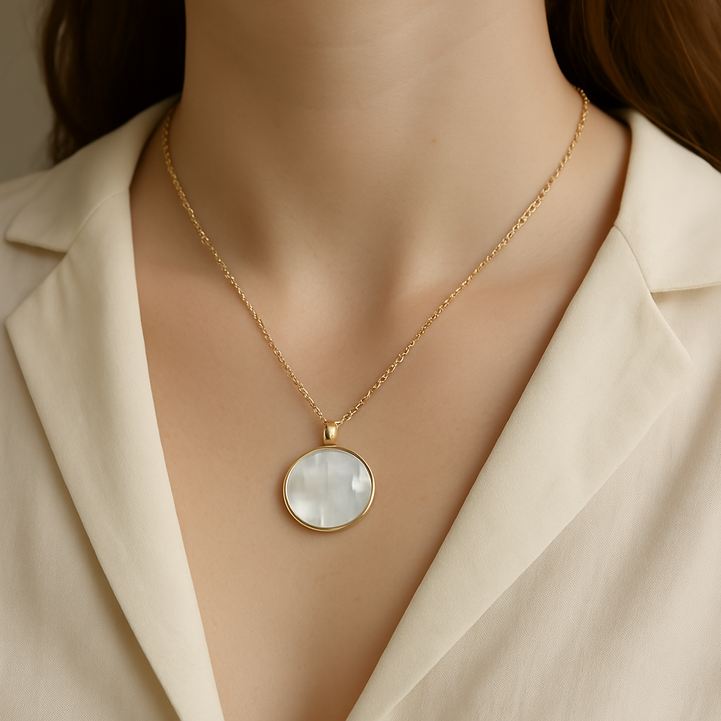 mother of pearl necklace