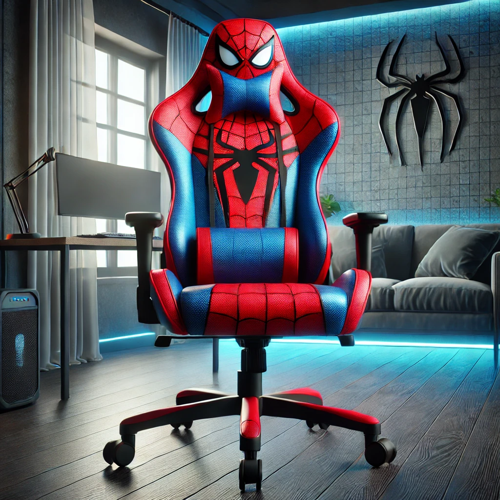 spiderman gaming chair