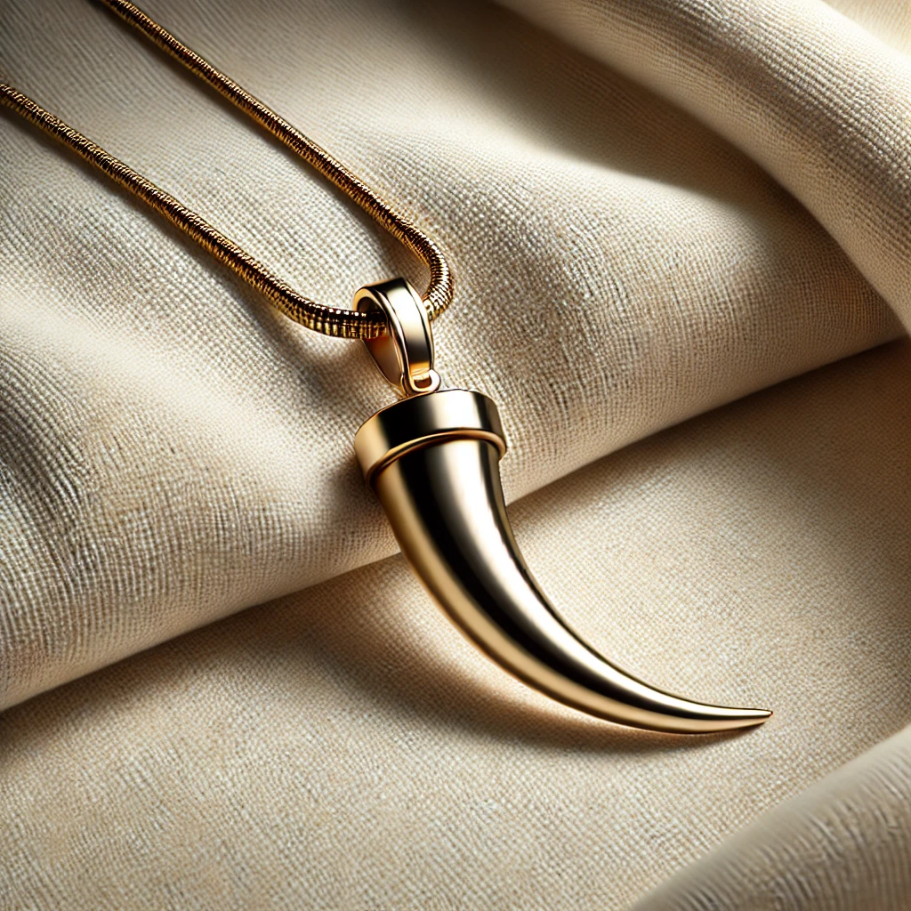 italian horn necklace