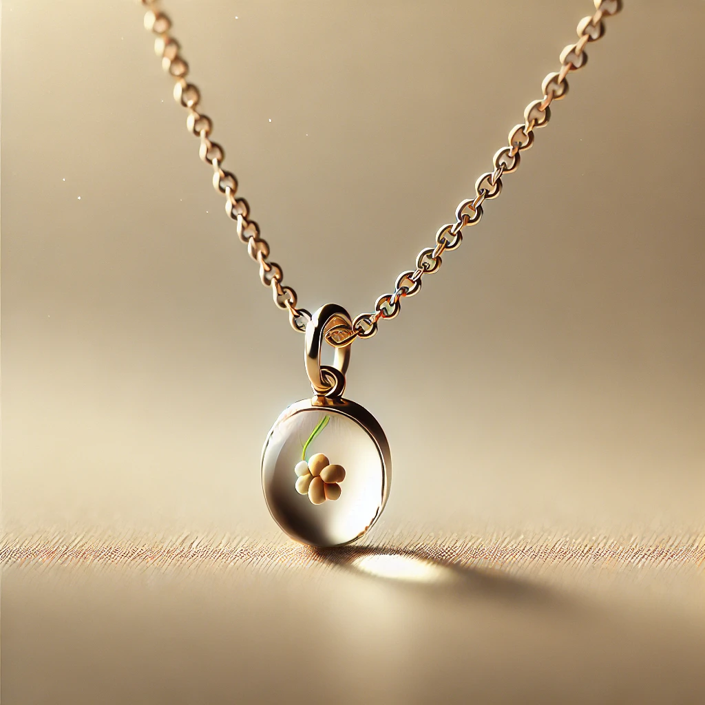 mustard seed necklace